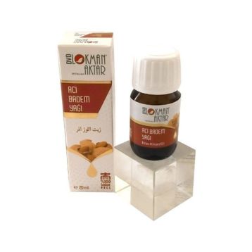 Lokman Aktar 20 ml Acı Badem Yağı