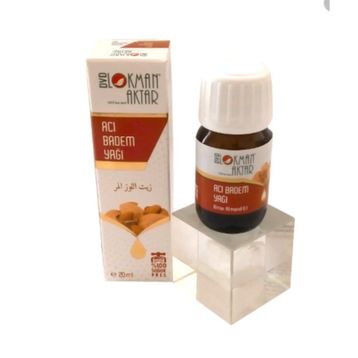 Lokman Aktar 20 ml Acı Badem Yağı