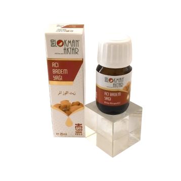 Lokman Aktar 20 ml Acı Badem Yağı