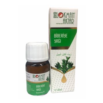 Lokman Aktar 20 ml Biberiye Yağı