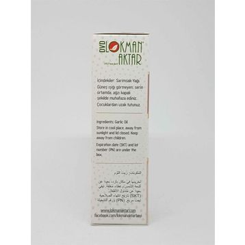Lokman Aktar 20 ml Sarımsak Yağı