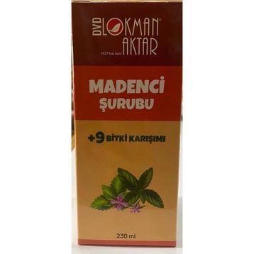 Lokman Aktar 230 ml Madenci Şurubu