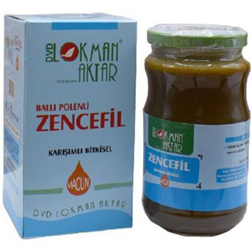 Lokman Aktar 420 gr Ballı Polenli Zencefilli Macun