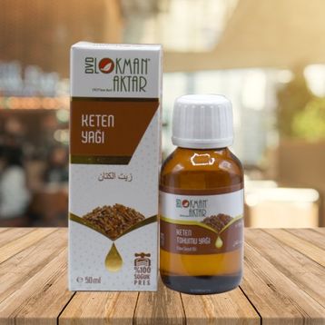 Lokman Aktar 50 ml Keten Yağı