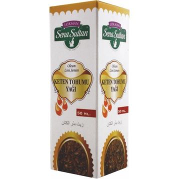Lokman Sena Sultan 50 ml Keten Tohumu YağIı