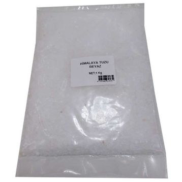 LokmanAvm Beyaz 1000 gr Yemeklik Kristal Çakıl Himalaya Kaya Tuzu