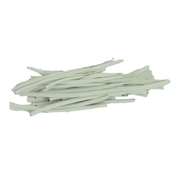 LokmanAvm Tel Klips Pvc Kaplamalı Beyaz 100 gr 100 Adetli Bağlama Teli