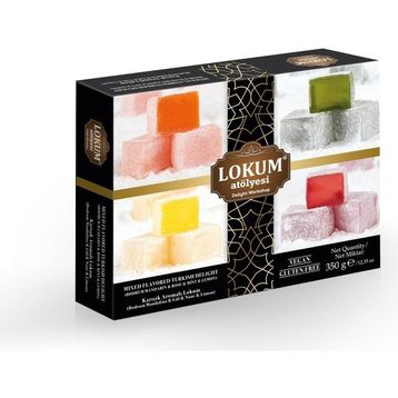 Lokum Atölyesi 350 gr Karışık Aromalı Lokum
