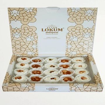 Lokum Atölyesi 500 gr Karışık Çerezli Sarma Lokum