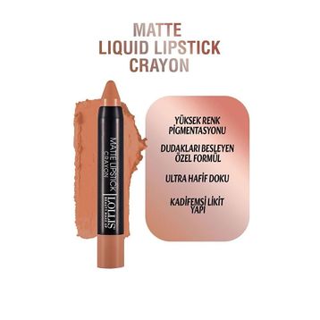 Lollis Crayon 002 Kalem Ruj