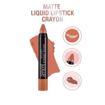 Lollis Crayon 05 Matte Lipstick Mat Dudak Kalemi