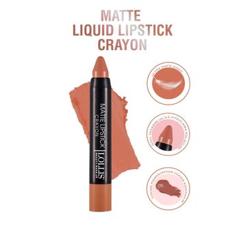 Lollis Crayon 05 Matte Lipstick Mat Dudak Kalemi