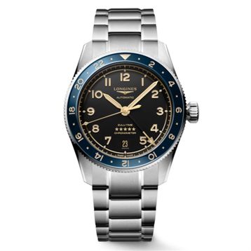 Longines L3.802.4.60.6 Spirit Zulu Time GMT Erkek Kol Saati