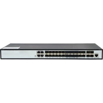 Longline LNG5710-28SX 28 Port Layer 3 Gigabit 24xSFP + 4x10G SFP Yönetilebilir Fiber Ethernet Switch