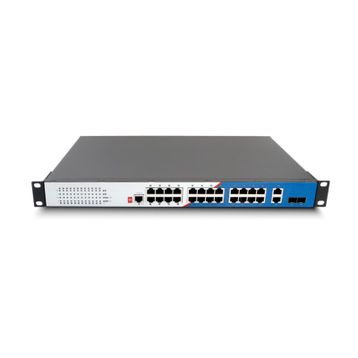 Longline LNGIGF26GT-24POE-M 28-Port 10/100/1000 Mbps Yönetilebilir Endüstriyel PoE Switch