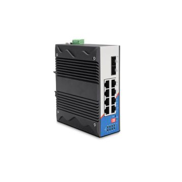 Longline LNGIGF8GT-8POE-M 10-Port 10/100/1000 Mbps Yönetilebilir Endüstriyel PoE Switch