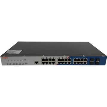 Longline LNGIWF24GT-M Industrial L3 24-Port 10/100/1000T + 4-Port 10G SFP+ Managed Ethernet Switch