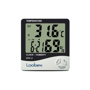 Loobex HTC-2 Dijital Nem ve Sıcaklık Ölçer