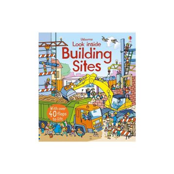 Look Inside a Building Site-Usborne