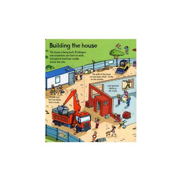 Look Inside a Building Site-Usborne