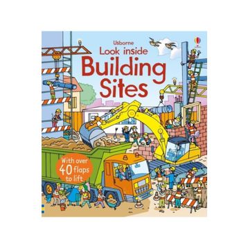 Look Inside a Building Site-Usborne