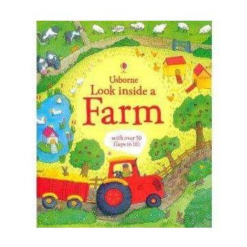 Look Inside A Farm-Usborne Publishing