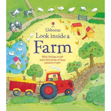 Look Inside A Farm-Usborne Publishing