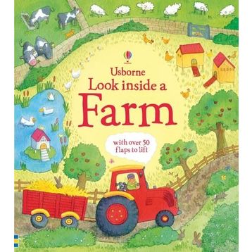 Look Inside A Farm-Usborne Publishing