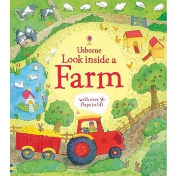 Look Inside A Farm-Usborne Publishing