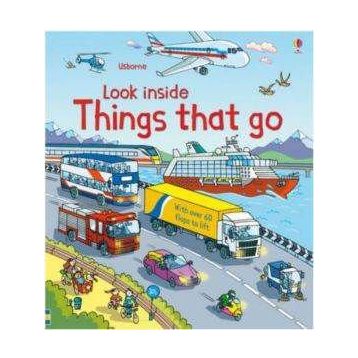 Look Inside Things That Go - Usborne Yayıncılı