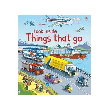 Look Inside Things That Go - Usborne Yayıncılı