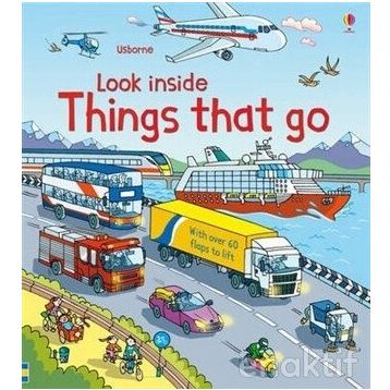 Look Inside Things That Go - Usborne Yayıncılı