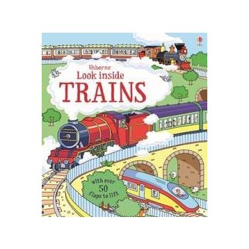 Look Inside Trains - Usborne Yayıncılı