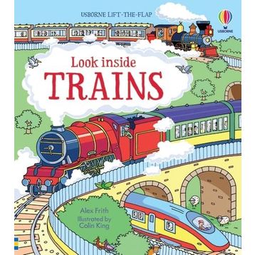 Look Inside Trains - Usborne Yayıncılı