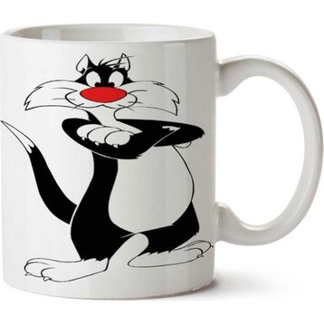 Looney Tunes Sylvester Baskılı Kupa