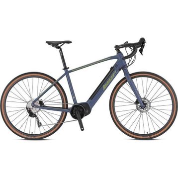 Loop Potenza Gravel 2024 10 Vites 18.5 inç Mat Gri Yeşil Füme Elektrikli Bisiklet