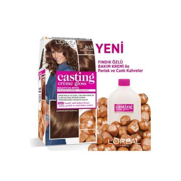 L'Oréal Paris Casting Creme Gloss 503 Altın Çikolata Saç Boyası