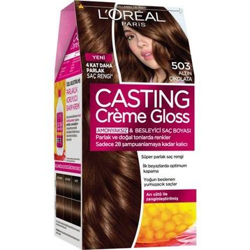 L'oréal Paris Casting Crème Gloss 503 Altın Çikolata Saç Boyası