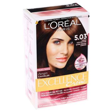 L'oréal Paris Excellence Creme 5.03 İkonik Dore Kahve Saç Boyas