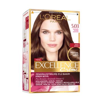 L'oréal Paris Excellence Creme 5.03 İkonik Dore Kahve Saç Boyas