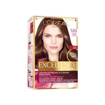 L'oréal Paris Excellence Creme 5.03 İkonik Dore Kahve Saç Boyas