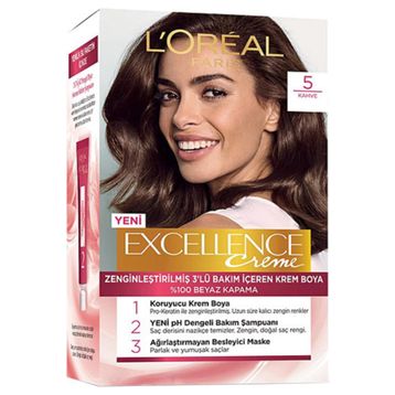 L'oréal Paris Excellence Creme 5.03 İkonik Dore Kahve Saç Boyas