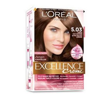 L'oréal Paris Excellence Creme 5.03 İkonik Dore Kahve Saç Boyas