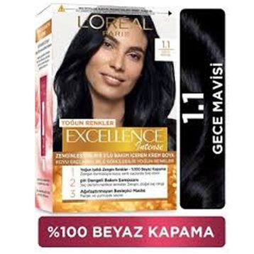 L'Oréal Paris Excellence Kit Intense 1-1 Yoğun Siyah Saç Boyası