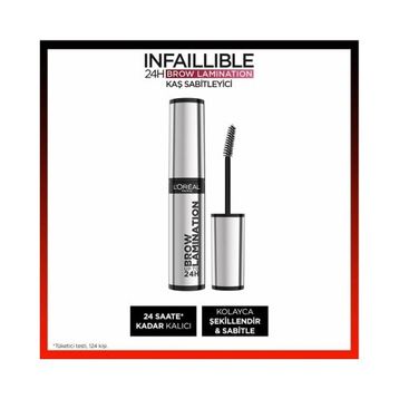 L'Oréal Paris Infaillible 24H Brow Lamination Şeffaf Kaş Sabitleyici