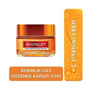 L'Oréal Paris Revitalift Clinical 50 ml Aydınlatıcı Gözenek Pürüzsüzleştirici C Vitamini Krem