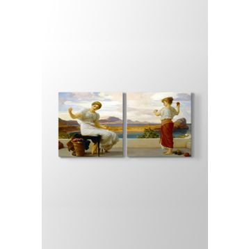 Lord Frederic Leighton - Winding The Skein Tablosu