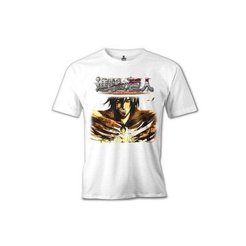 Lord T-Shirt Attack On Titan Beyaz Erkek T-shirt
