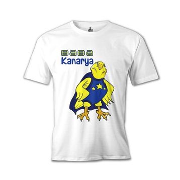 Lord T-Shirt Baba Kanarya Beyaz Erkek T-shirt