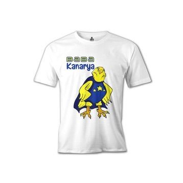 Lord T-Shirt Baba Kanarya Beyaz Erkek T-shirt